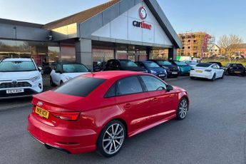 AUDI A3 1.5 TFSI CoD Black Edition Saloon 4dr Petrol Manual Euro 6 (s/s)
