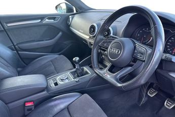 AUDI A3 1.5 TFSI CoD Black Edition Saloon 4dr Petrol Manual Euro 6 (s/s)