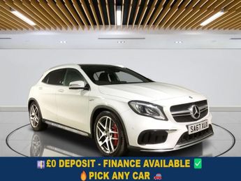 Mercedes GLA 2.0 GLA45 AMG (Premium) SUV 5dr Petrol SpdS DCT 4MATIC Euro 6 (s