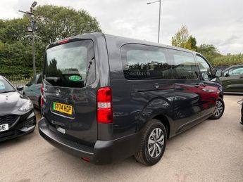 VAUXHALL Vivaro-e Life 75kWh Combi XL MPV 5dr Electric Auto LWB (9 Seat, 7.4kW Charger)