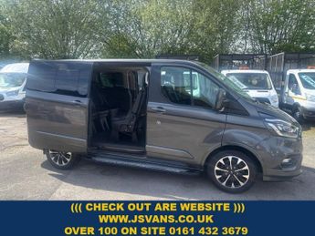 FORD TOURNEO CUSTOM READ ALL INFO  Sport Minibus Double Cab 5dr Diesel Auto L1 Euro 