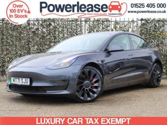 Tesla Model 3 (Dual Motor) Performance Saloon 4dr Electric Auto 4WDE (Performa