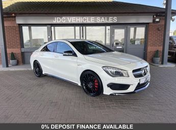 Mercedes CLA 2.0 CLA45 AMG Coupe 4dr Petrol SpdS DCT 4MATIC Euro 6 (s/s) (381