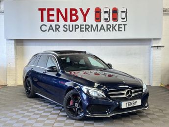 Mercedes C Class 2.1 C250d AMG Line (Premium Plus) Estate 5dr Diesel G-Tronic+ Eu