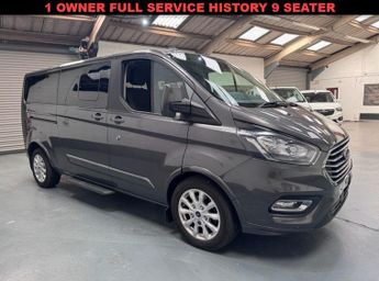 Ford Tourneo 2.0 320 EcoBlue Titanium Minibus Double Cab 5dr Diesel Auto L2 E