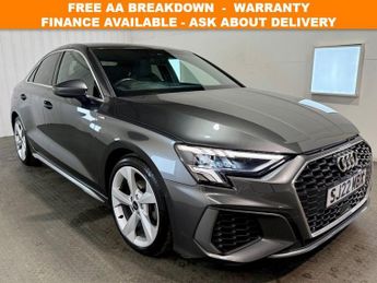 Audi A3 1.5 TFSI 35 S line Saloon 4dr Petrol S Tronic Euro 6 (s/s) (150 