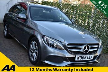 Mercedes C Class C200d SPORT PREMIUM ESTATE 7G-TRONIC AUTO 134 BHP (EURO 6)