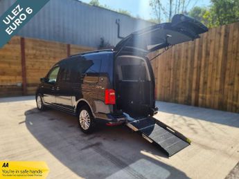 Volkswagen Caddy 5 Seat Auto Wheelchair Accessible Disabled Access Vehicle WAV