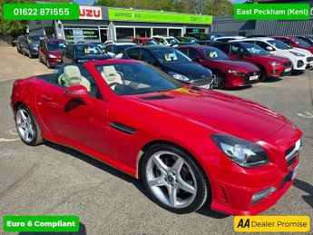 Mercedes SLK 1.8 SLK200 AMG Sport in Red with 70,000 miles, service history, 