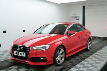 Audi A3 1.4 TFSI CoD S line Saloon 4dr Petrol Manual Euro 6 (s/s) (Nav) 