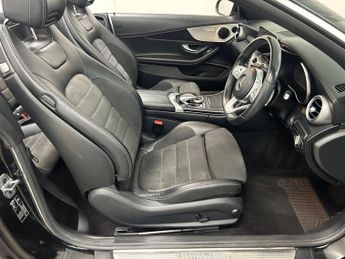 MERCEDES-BENZ C-CLASS 1.5 C200 MHEV AMG Line (Premium) Cabriolet 2dr Petrol G-Tronic+ 