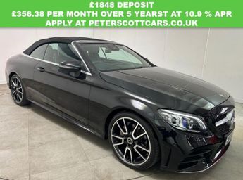 MERCEDES-BENZ C-CLASS 1.5 C200 MHEV AMG Line (Premium) Cabriolet 2dr Petrol G-Tronic+ 