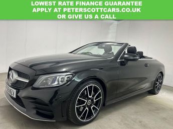 MERCEDES-BENZ C-CLASS 1.5 C200 MHEV AMG Line (Premium) Cabriolet 2dr Petrol G-Tronic+ 