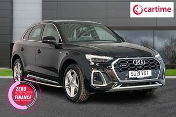 Audi Q5 2.0 TFSI 45 S line SUV 5dr Petrol S Tronic quattro Euro 6 (s/s) 