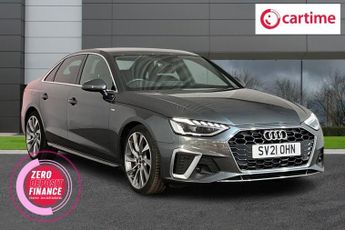 Audi A4 2.0 TFSI 40 S line Saloon 4dr Petrol S Tronic Euro 6 (s/s) (204 
