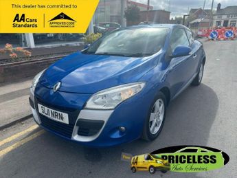 Renault Megane 1.6 16V Dynamique TomTom Coupe 3dr Petrol Manual Euro 5 (110 ps)