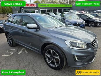 Volvo XC60 2.4 D4 R-Design Lux Nav SUV in grey with 79,126 miles, FSH, 2 ow