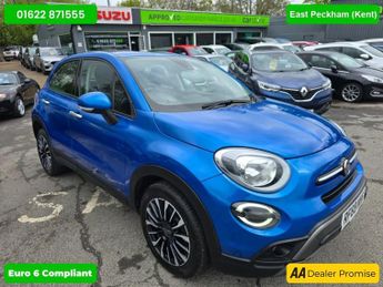 Fiat 500 1.0 Firefly Turbo Multiair City Cross in blue, 33,729 miles, ser