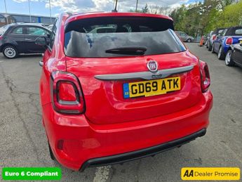 FIAT 500X 1.3 Sport 5dr in red, 47,018 miles, full service history, 3 owne