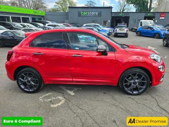 FIAT 500X 1.3 Sport 5dr in red, 47,018 miles, full service history, 3 owne
