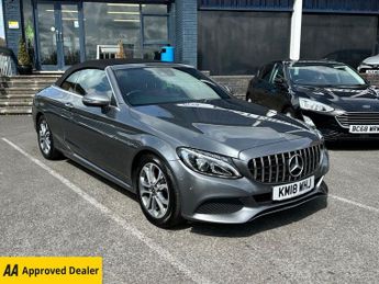 MERCEDES-BENZ C-CLASS 2.0 C200 Sport Cabriolet 2dr Petrol G-Tronic+ Euro 6 (s/s) (184 