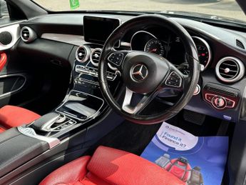 MERCEDES-BENZ C-CLASS 2.0 C200 Sport Cabriolet 2dr Petrol G-Tronic+ Euro 6 (s/s) (184 