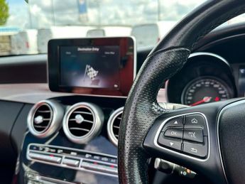 MERCEDES-BENZ C-CLASS 2.0 C200 Sport Cabriolet 2dr Petrol G-Tronic+ Euro 6 (s/s) (184 