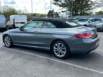 MERCEDES-BENZ C-CLASS 2.0 C200 Sport Cabriolet 2dr Petrol G-Tronic+ Euro 6 (s/s) (184 