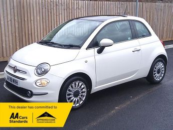 Fiat 500 1.2 Lounge Hatchback 3dr Petrol Manual Euro 6 (s/s) (69 bhp)