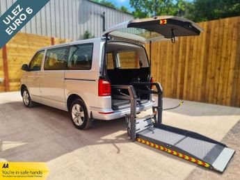 Volkswagen Transporter Driver Transfer Wheelchair Accessible Vehicle With Lift