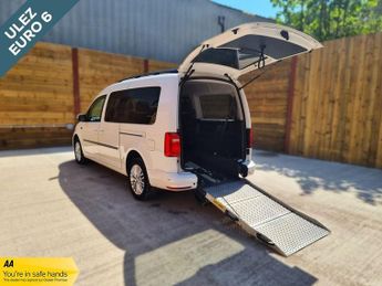 Volkswagen Caddy 5 Seat Auto Wheelchair Accessible Disabled Access Vehicle WAV