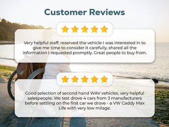 VOLKSWAGEN CADDY MAXI LIFE 5 Seat Auto Wheelchair Accessible Disabled Access Vehicle WAV
