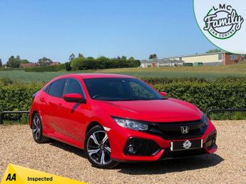 HONDA CIVIC 1.0 VTEC Turbo SR Hatchback 5dr Petrol CVT Euro 6 (s/s) (126 ps)