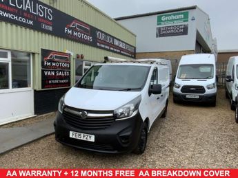 Vauxhall Vivaro 1.6 CDTi 2900 ecoFLEX Panel Van 5dr Diesel Manual L1 H1 Euro 5 (