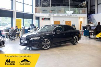 Audi A4 2.0 TFSI 45 Black Edition Saloon 4dr Petrol S Tronic quattro Eur
