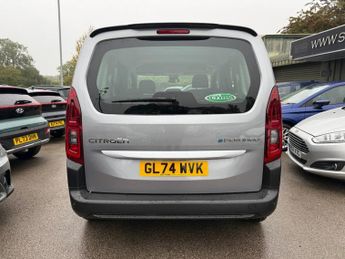 CITROEN E-BERLINGO 52kWh PLUS M MPV 5dr Electric Auto (7.4kW Charger) (136 ps)