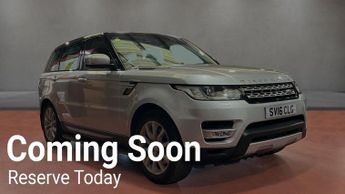 Land Rover Range Rover Sport 3.0 SD V6 HSE SUV 5dr Diesel Auto 4WD Euro 6 (s/s) (306 ps)
