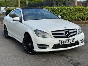 Mercedes C Class 1.6 C180 BlueEfficiency AMG Sport Coupe 2dr Petrol Manual Euro 5