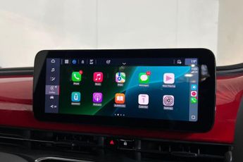 FIAT 500E 24kWh RED Hatchback 3dr Electric Auto (95 ps) Touchscreen, Apple