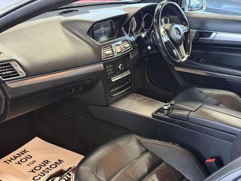 MERCEDES-BENZ E-CLASS 3.0 E350d V6 AMG Line Edition Coupe 2dr Diesel G-Tronic+ Euro 6 