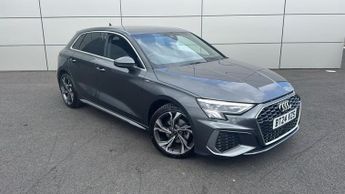 Audi A3 1.0 TFSI 30 S line Sportback 5dr Petrol Manual Euro 6 (s/s) (116