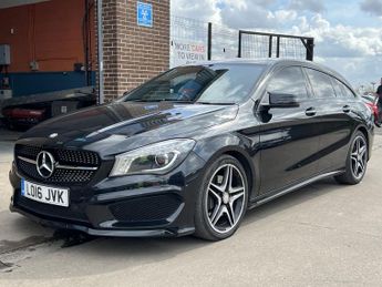 Mercedes CLA 2.1 CLA220d AMG Sport Shooting Brake 5 Door Diesel Automatic Bla