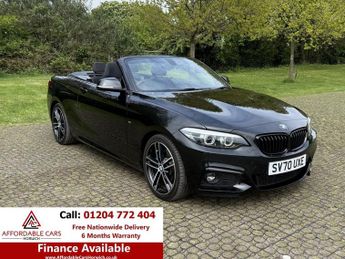BMW 220 2.0 220d M Sport Convertible 2dr Diesel Manual Euro 6 (s/s) (190