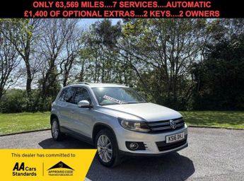 Volkswagen Tiguan 2.0 TDI BlueMotion Tech Match Edition SUV 5dr Diesel DSG 4WD Eur