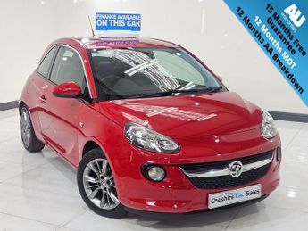 Vauxhall ADAM 1.2 16v JAM Hatchback 3dr Petrol Manual Euro 5 (70 ps)