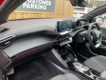 PEUGEOT E-208 50kWh GT Hatchback 5dr Electric Auto (7kW Charger) (136 ps)