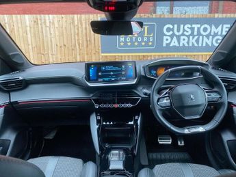 PEUGEOT E-208 50kWh GT Hatchback 5dr Electric Auto (7kW Charger) (136 ps)