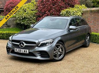 Mercedes C Class 1.5 C200 MHEV EQ Boost AMG Line (Premium) Estate 5dr Petrol G-Tr