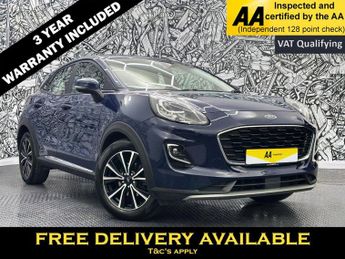 Ford Puma 1.0T EcoBoost MHEV Titanium SUV 5dr Petrol Hybrid Manual Euro 6 