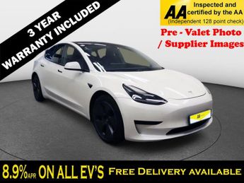 Tesla Model 3 Standard Range Plus Saloon 4dr Electric Auto RWD (241 bhp)